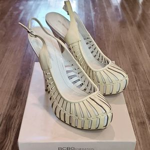BCBGeneration Sling Back Heels